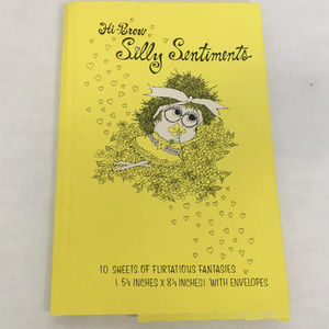 VTG Hi Brow silly sentiments stationery paper set
